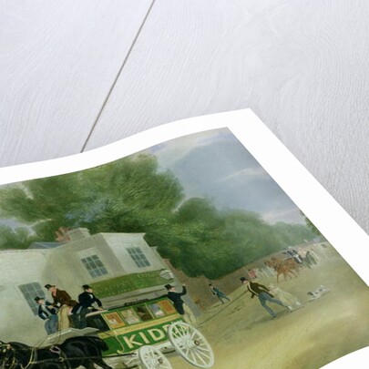 Kidd's Omnibus to Turnham Green at the Angel Inn by James Pollard