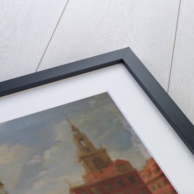 View of Stocks Market, City of London by Joseph van Aken