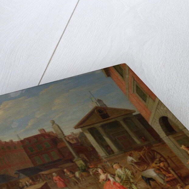 View of Covent Garden by Joseph van Aken