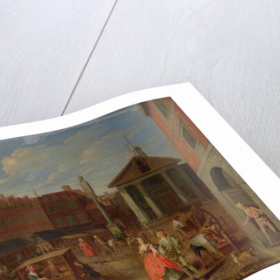 View of Covent Garden by Joseph van Aken