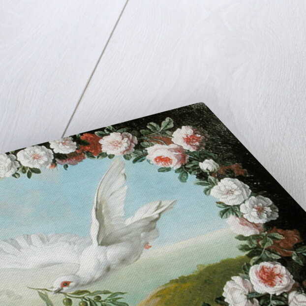 An Allegory of the Flood 'The Sacred Dove,' 1721 by Pieter Casteels