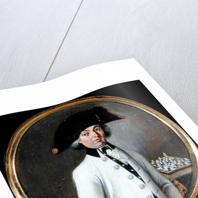 Portrait of a Gentleman Chess Player by Johann Werner