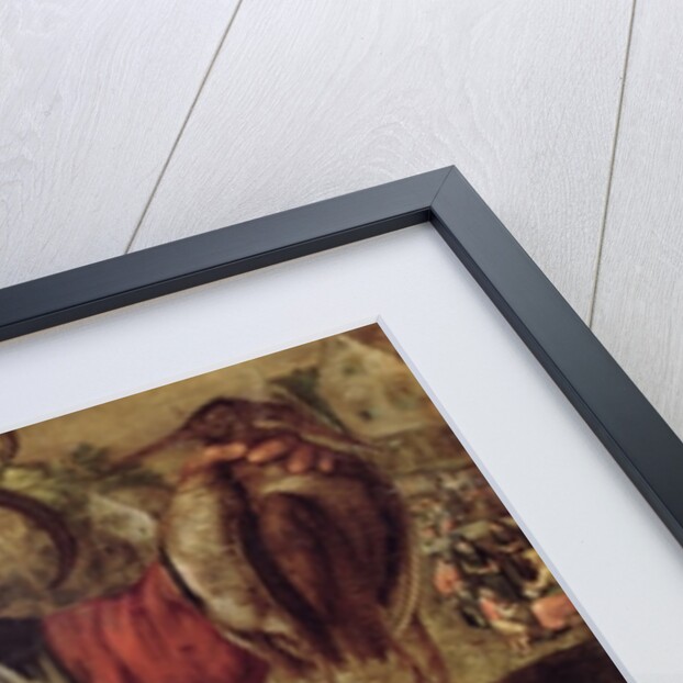 A Market Scene with Fruit and Vegetable Sellers by Frederick van Valkenborch