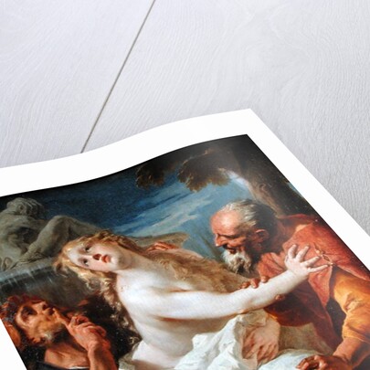 Suzanna and the Elders by Francesco Bernardini