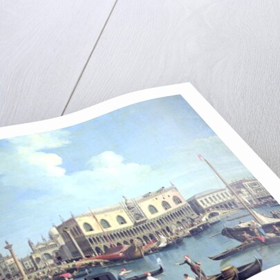 A View of the Grand Canal by Antonio Canaletto