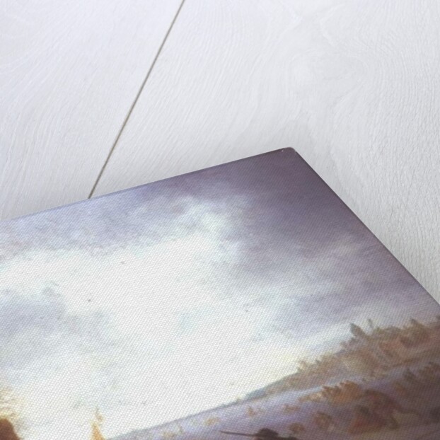 Winter Landscape with Skaters by Adriaen Jansz. van Ostade