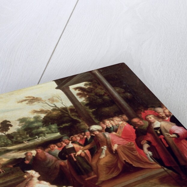 King Solomon and the Queen of Sheba by Frans the Elder Francken