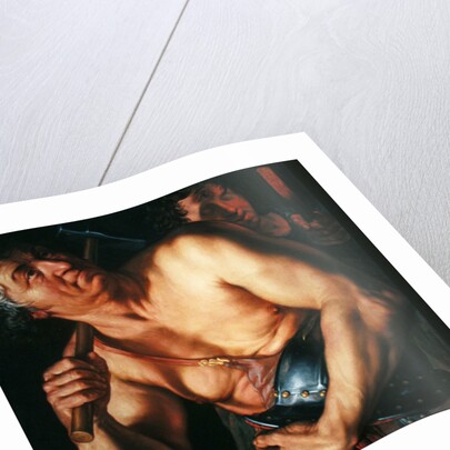 Vulcan, 1615 by Hendrik Goltzius