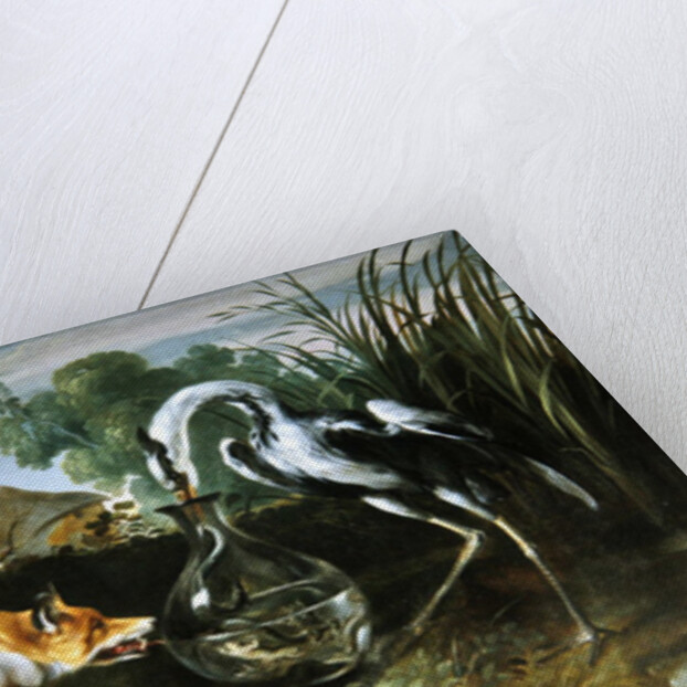 The Fox and the Crane from Aesop's Fables by Frans Snyders