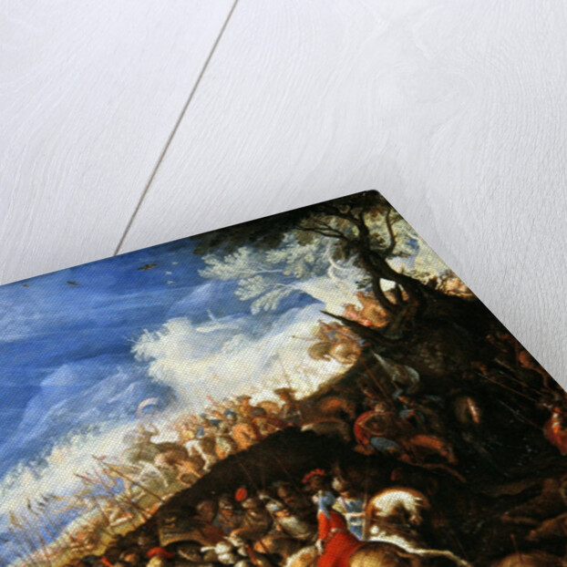 Alexander the Great and his captains recover Emperor Darius, 1611 by Frederick van Valkenborch