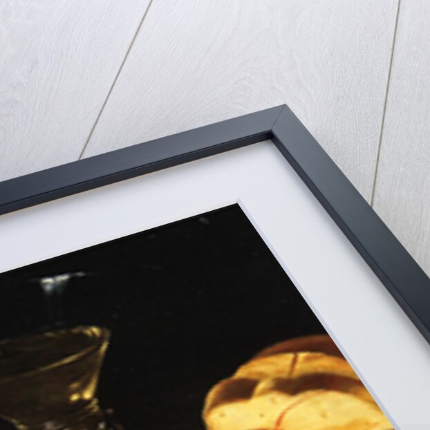 Crayfish on a pewter plate by Gotthardt von Wedig