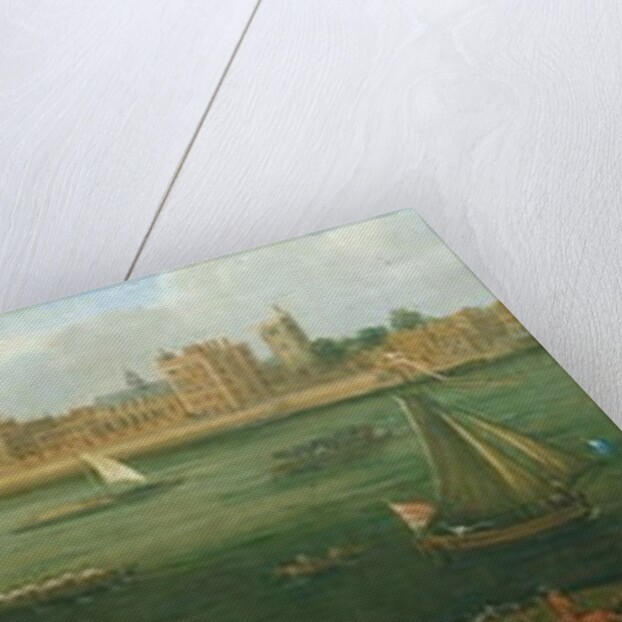 A Panoramic View of Lambeth Palace by Jan the Elder Griffier