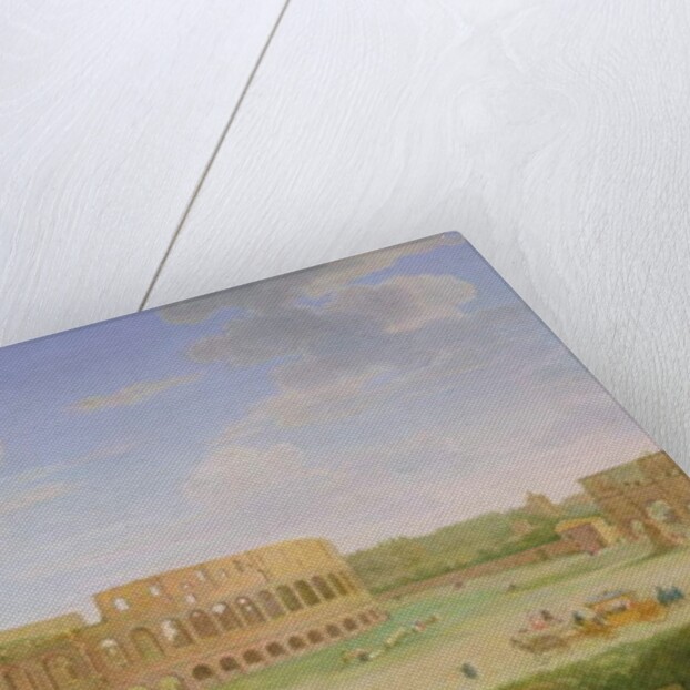 A View of Rome, 1750s by Hendrik van Lint