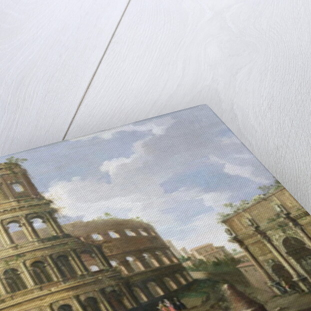 A View of the Colosseum in Rome by Gaspar van  Wittel