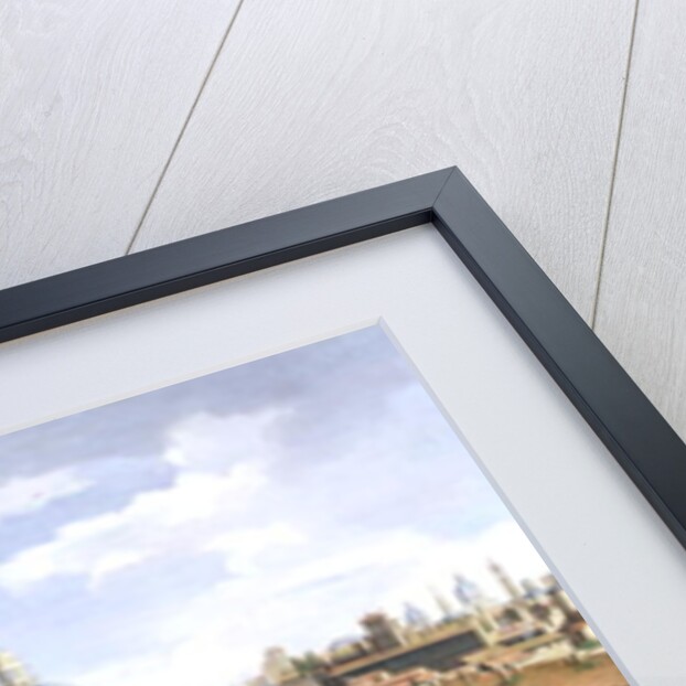 A View of the Piazza del Popolo in Rome by Gaspar van Wittel
