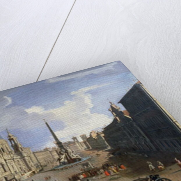 A View of the Piazza Navona in Rome by Gaspar van Wittel