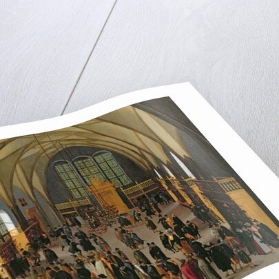 The Prague Stock Exchange by Aegidius Sadeler or Saedeler