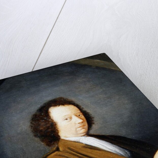 A Portrait of a Man, Half Length, Seated, 1680 by Cornelis Dusart