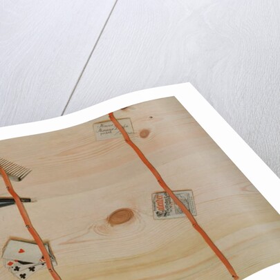 Trompe l'Oeil Letter Rack by Jacob Heinrich Helbigk