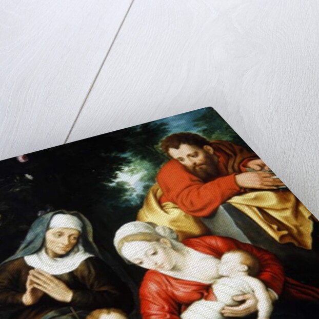 The Virgin and Child with St Joseph, Elizabeth and St John by Martyn & Brueghel Jan the Younger (1601-78) Pepyn