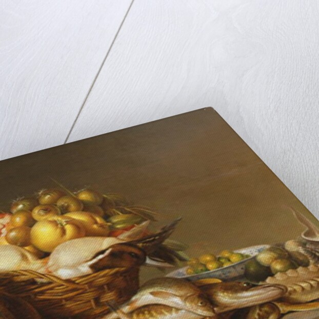 A Still Life of Fish and other Food by Harmen van Steenwyck