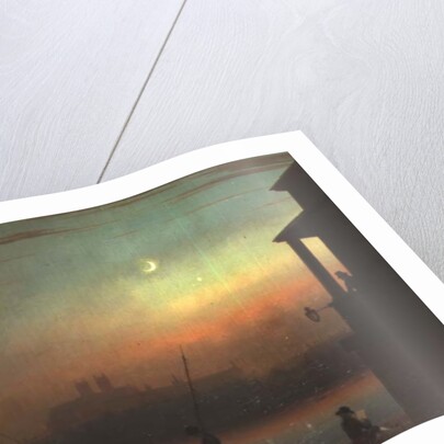 The Thames by Moonlight by Thales Fielding