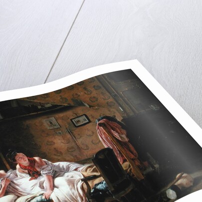 Two women in bed by J.A. Rohne