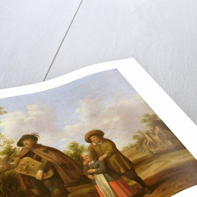 Village Scene with Musicians, 1659 by Joost Cornelisz. Droochsloot