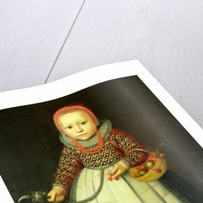 Portrait of a Young Girl by Adriaen van der Linde