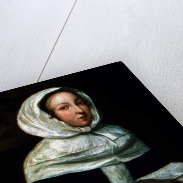 Portrait of a seated lady reading a letter by Eglon Hendrick van der Neer