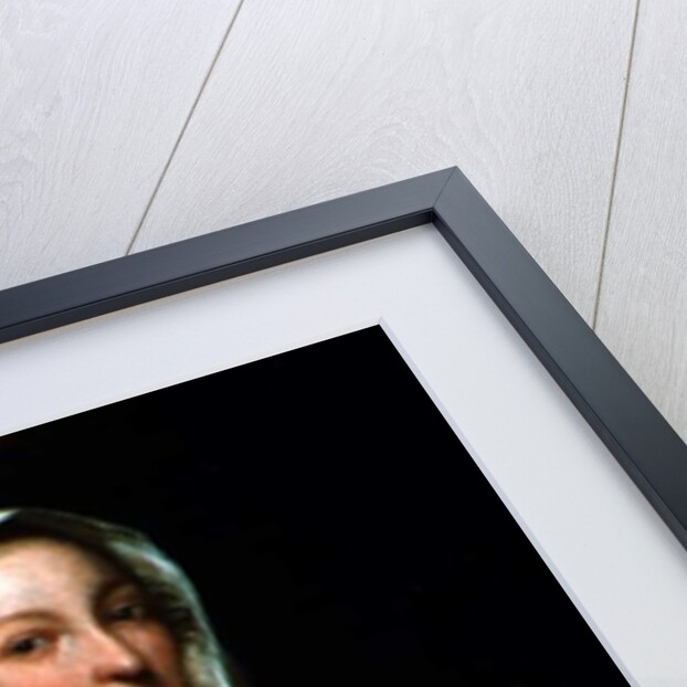 Portrait of a seated lady reading a letter by Eglon Hendrick van der Neer