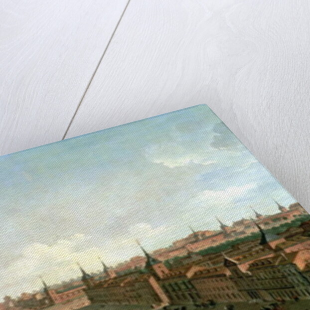 A View of the Calle de Alcala, Madrid, c.1750 by Antonio Joli