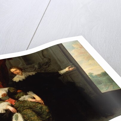 Portrait of a man and his wife by Cornelis de Vos