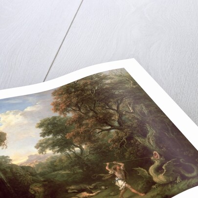 Cadmus and the Dragon by Francesco Zuccarelli