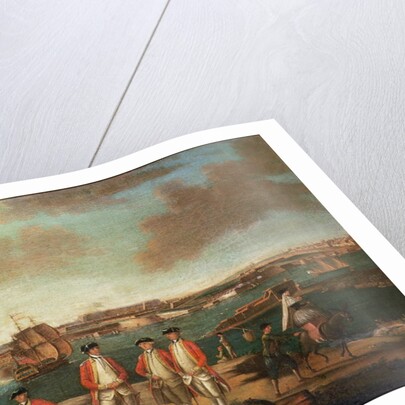 British Officers in San Felipe, Minorca by Alberto Pullicino