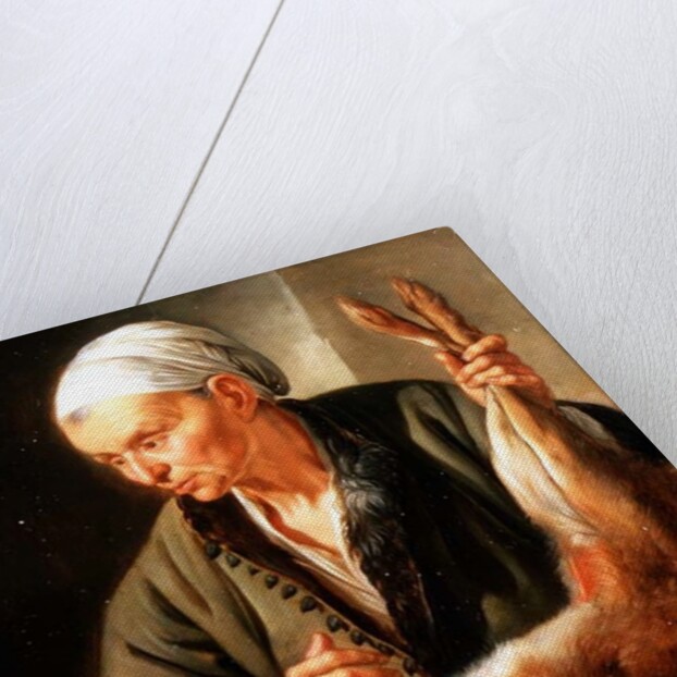 Woman with a dead hare, 1675 by Jacob Toorenvliet