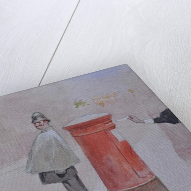 Billet-doux, 1897 by Tom Browne