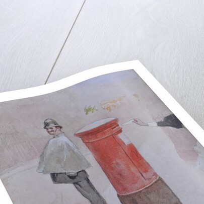 Billet-doux, 1897 by Tom Browne