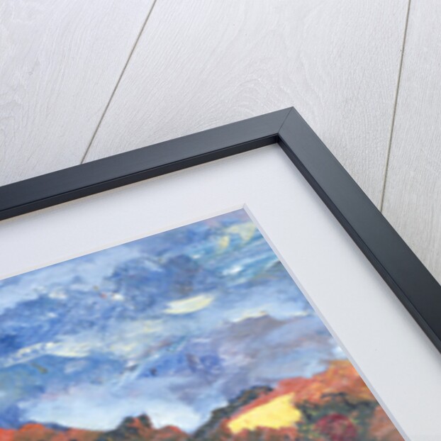 Sun, Fields, Cows: Somerset, 1998 by Robert Hobhouse