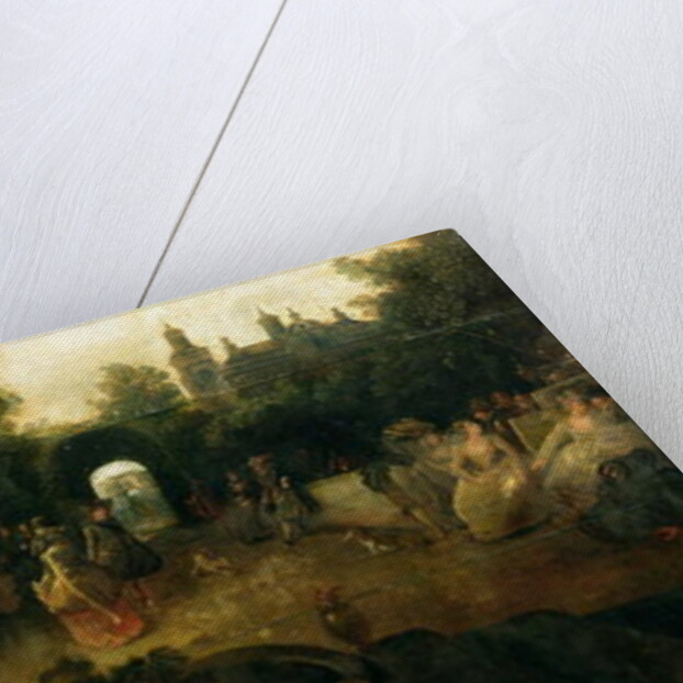 Queen Elizabeth I and the Earl of Leicester at Kenilworth by Dirck Hals