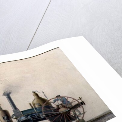 The first steam fire engine used in the United States in 1841, 1865 by P.R. Hodge