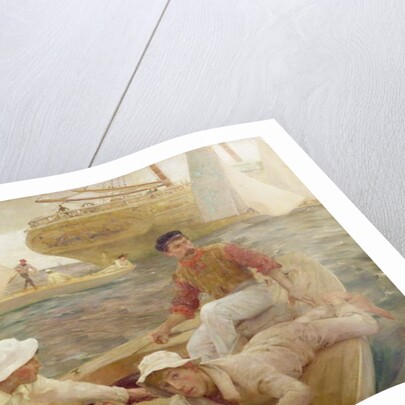 The Run Home, 1902 by Henry Scott Tuke