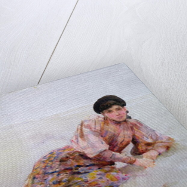 Girl on the Beach by Henry Scott Tuke