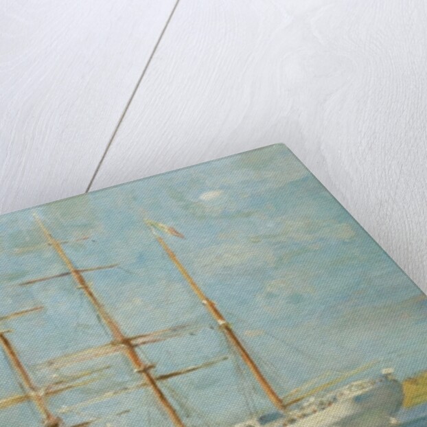 White Barque by Henry Scott Tuke