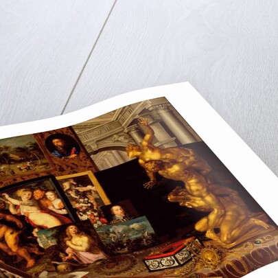 The Art Cabinet of Prince Royal Vladislav Sigismund Vasa, 1626 by Flemish School