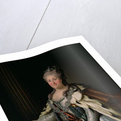Portrait of Catherine II by Anton Albertrandi