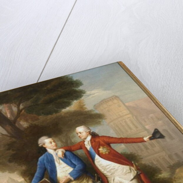 The Counts Franciszek and Kazimierz Rzewuski in Rome, 1772 by Anton von Maron