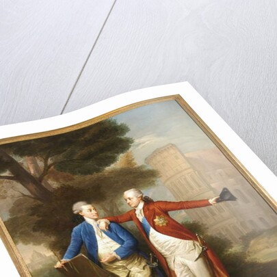 The Counts Franciszek and Kazimierz Rzewuski in Rome, 1772 by Anton von Maron