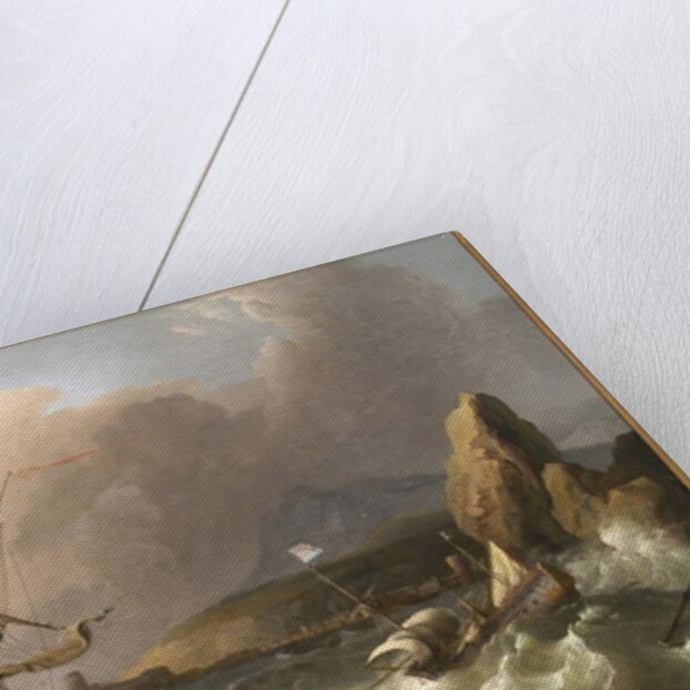 Storm at Sea, 1702 by Ludolf I Backhuysen