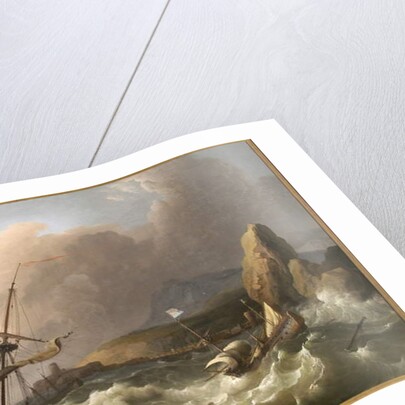 Storm at Sea, 1702 by Ludolf I Backhuysen